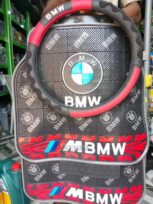 BMW Foot Mat With Steering Cover