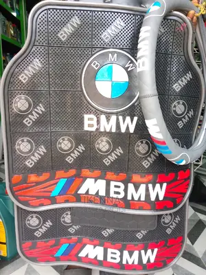 BMW Floor Mat With Steering Cover