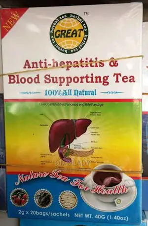 Anti Hepatitis and Blood Supporting Tea 2gx20bags/Sachet Edi