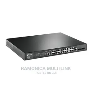 Tp-Link Tl-Sg2428p, 24 Port Gigabit L2+ Managed Poe Switch