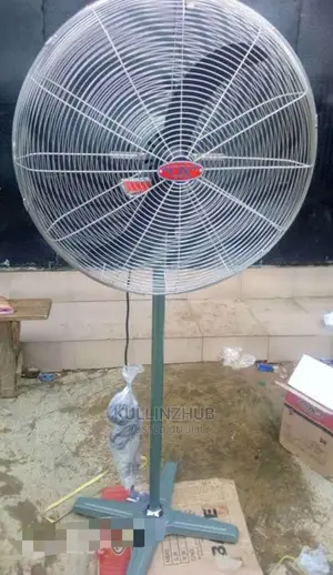 Ox Standing Fan Industrial 26" Inches- Silver