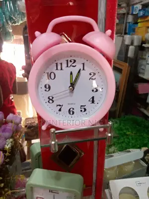 Table and Alarm Wall Clock