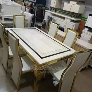 Gold Versece Dining Table