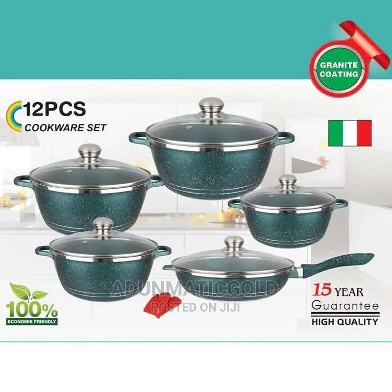 12 PCS Cookware Set