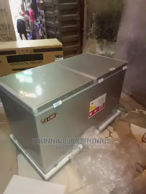 Brand New LG 600litter Double Door Freezer/External/Silver/
