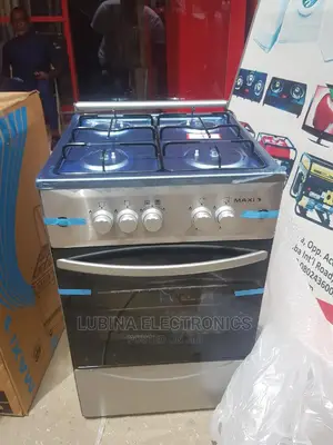 Band New Maxi(50×50)All Gas Standing Gas Cooker/Silver Color