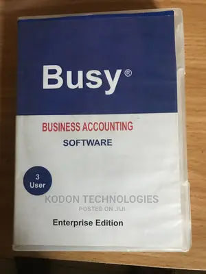 Busy Accounting Software 2021 3user