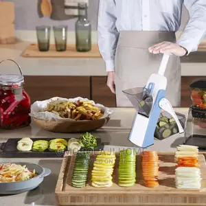Brava Spring Slicer Vegetable Fruits Mandolin Sliccer Cutter