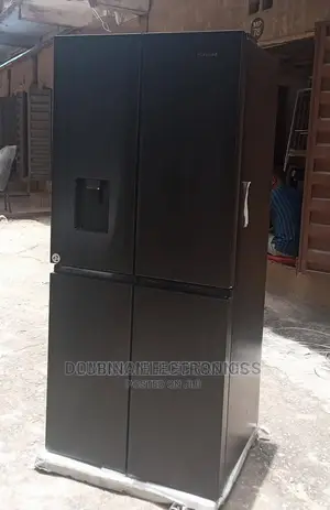 Brand New HISENSE Side by Side(Rq-56wcb)436L/Dispenser/Black