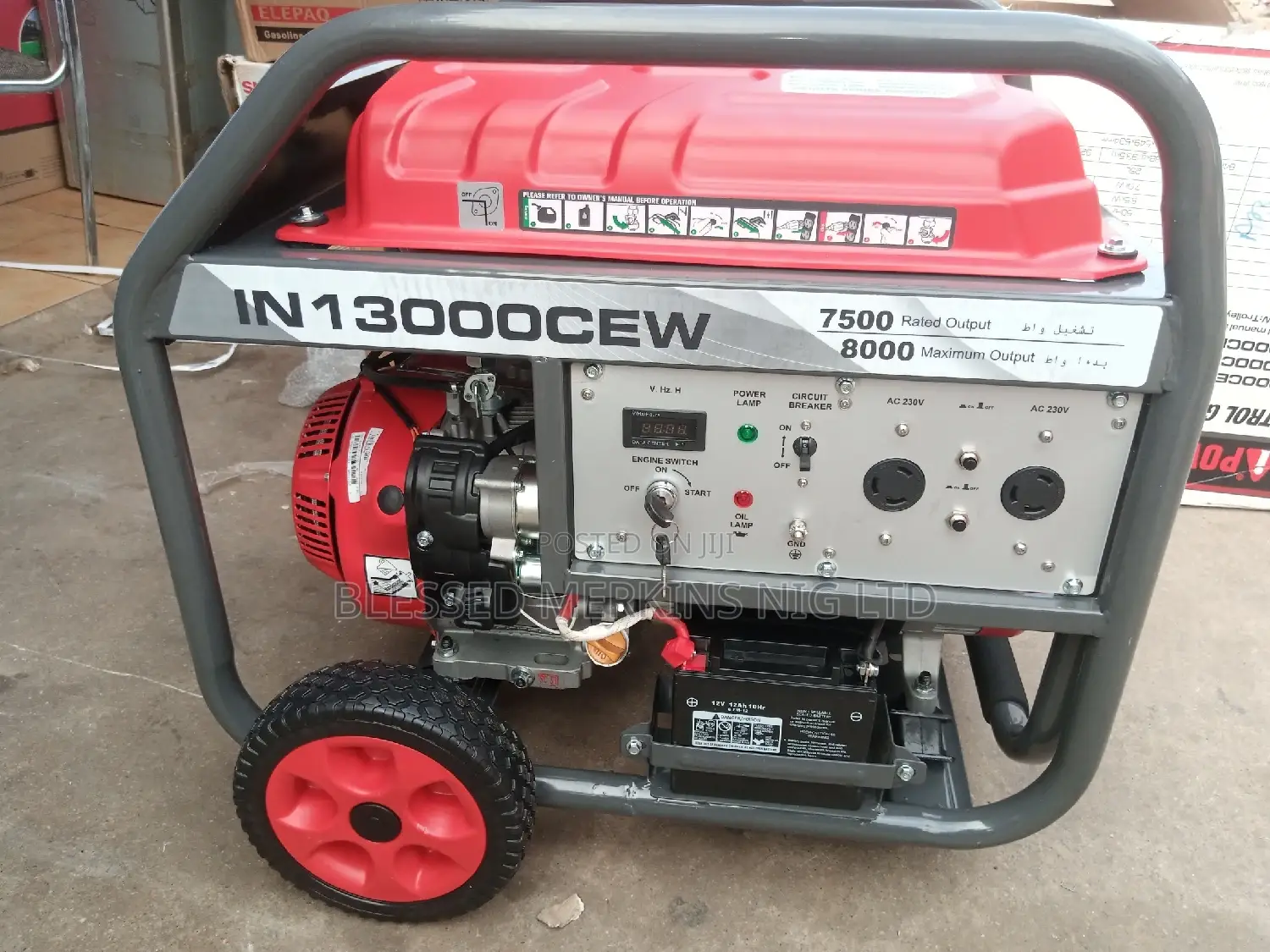 I-power Generator 8kva