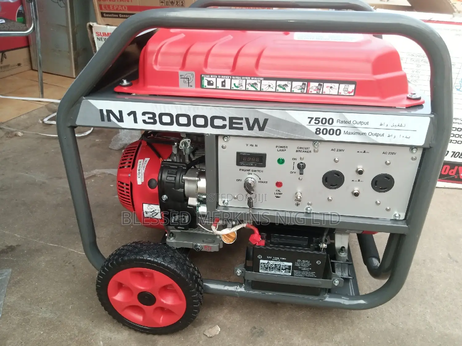 I-power Generator 8kva