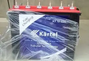 Kartel 220ah/12v Tall Tubular Battery