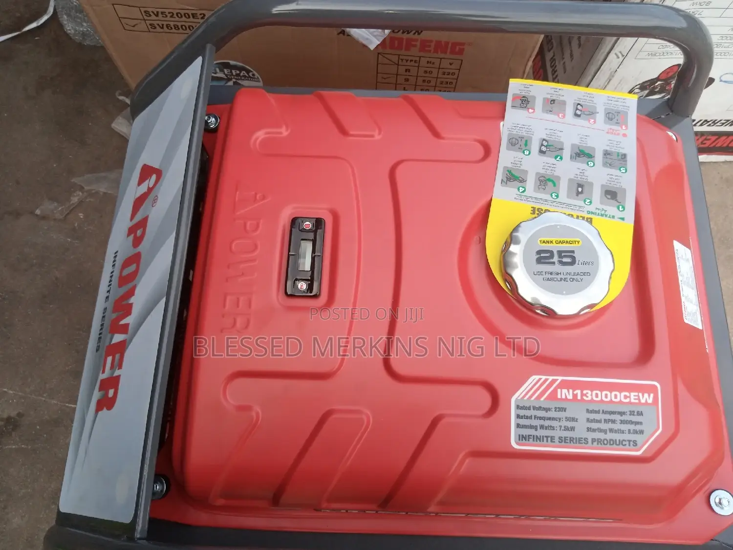 I-power Generator 8kva