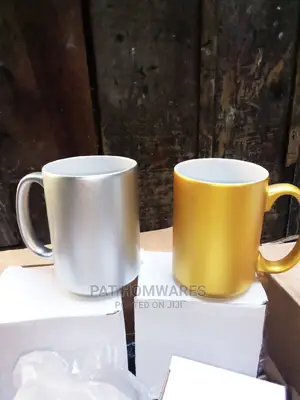 Mug Cup Gold Coated