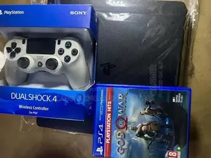 Ps4 Slim and God of War With All Accessories