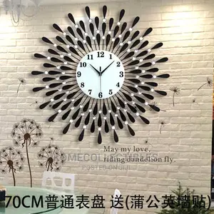 Unique Bronze Wall Clock