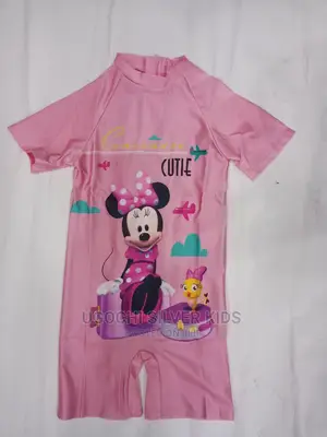 Pink Girl Swimming Pool Wear Is Available