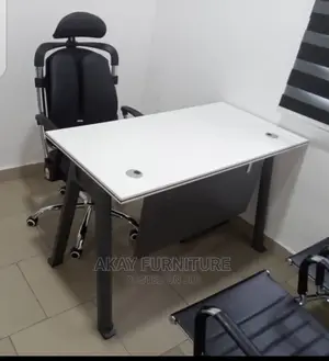 White and Grey 4ft Table