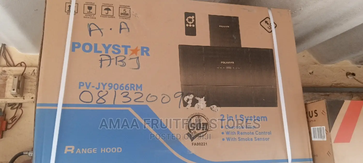 Polyester Plasma Range Hood With Remote Control