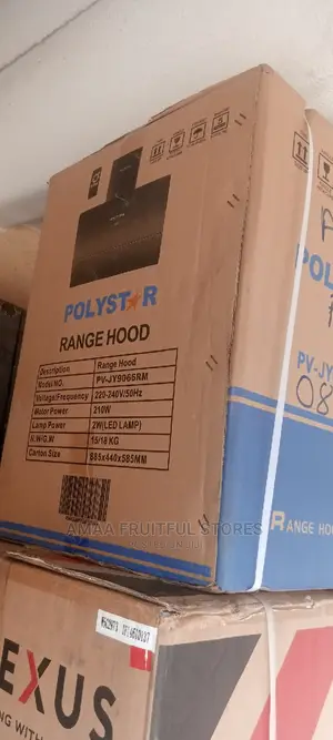 Polyester Plasma Range Hood With Remote Control