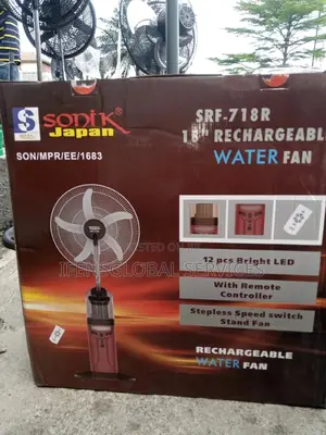 Sonik Japan Mist Recheable Fan