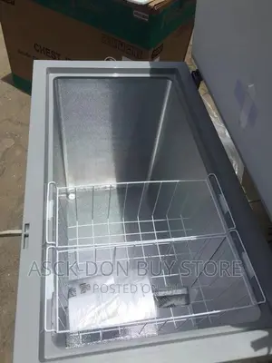 500liters Hisense Big Chest Freezer Double Shelves.