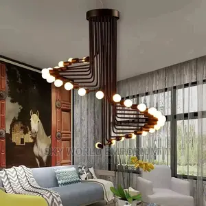 Wind Creative Spiral Chandelier