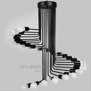 Wind Creative Spiral Chandelier