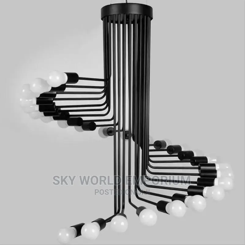 Wind Creative Spiral Chandelier
