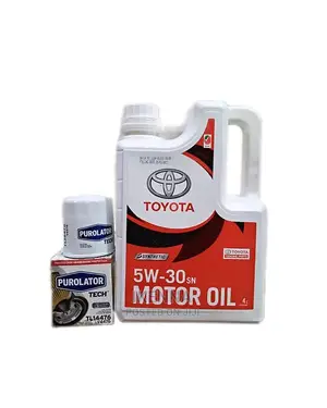 Toyota 5w-30 4 L Filter for Corolla,Yaris,Matrix, Rav4