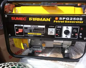 Brand New SUMEC FIRMAN(SPG25000)2.5KVA Generator/Manual/Copa