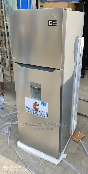 Brand New BRUHM 400LITTER Double Door Fridge/External/Silver