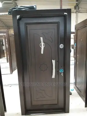Quality Single Swing Steel Turkish Security Entrance Doors.