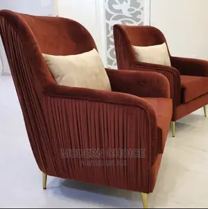 Two Modern Single Seater Sofa