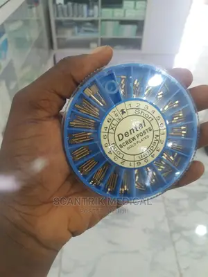 Dental Screw Post Gold Plated Screw Post 120pcs Dental
