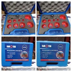 Eurotek 14 PCS Xmech HSS M42 Bi-Metal Hole Saw Set >