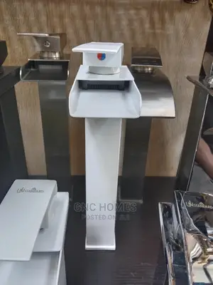 White Basin Mixer Tap