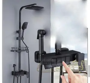 Mat Black Shower