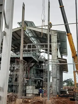 Erection Building Beams Fabrication Nigeria