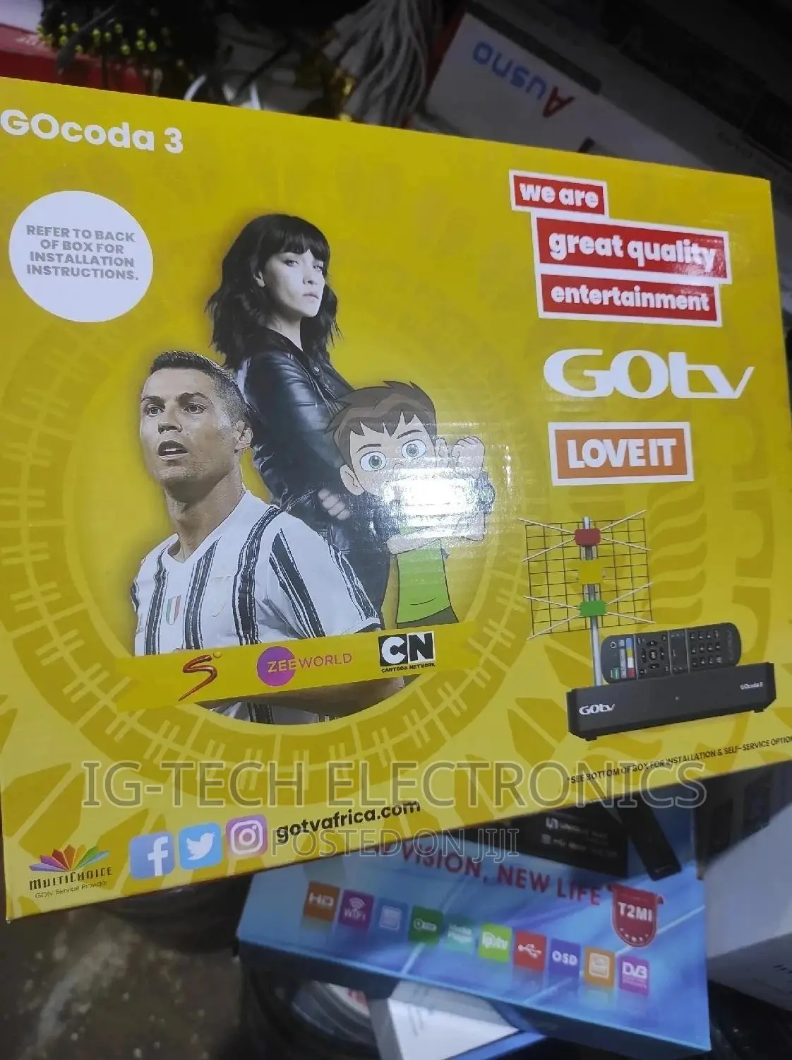 Gotv Decoder+Antenna
