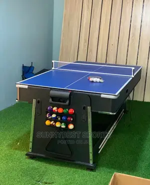 Brand New 3 in 1 Snooker and Table Tennis and Air Hockey