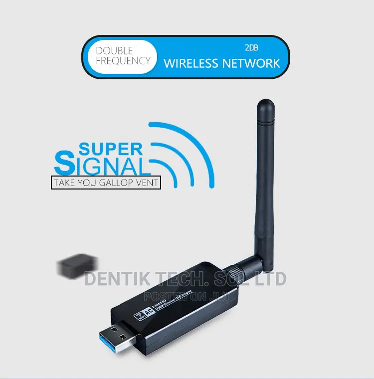 Realtek Rtl8812au Chipset 1200mbps Wireless Network Adapter