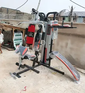 Multi Station Gym 3 Station With Sit Up Bench
