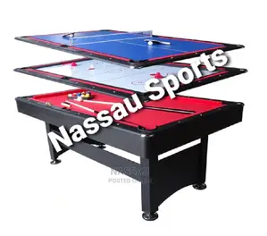 3 in 1 Combo Pool Table, Hockey, Tennis Table 7foot by 3.5