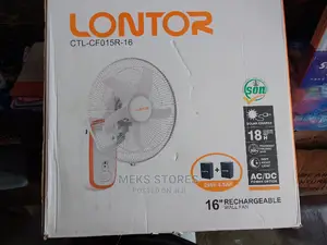 Lontor Rechargeable Wall Fan CTL-Cf015r-16