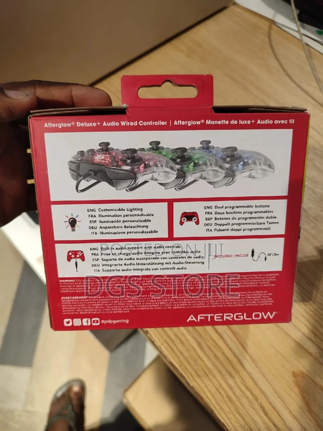 Nintendo Switch Afterglow Wired Controller