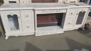 2 Meters Fireplace TV Stand