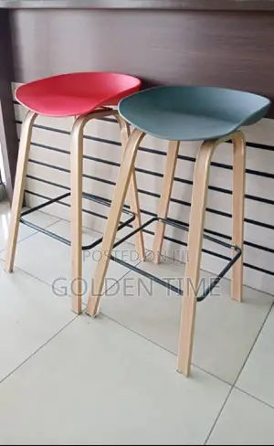 Iron Leg Bar Stool