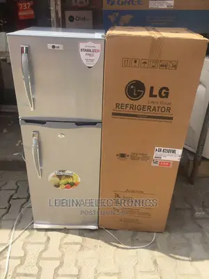 Brand New LG()260LITTER Double Door Fridge/External/Silver/