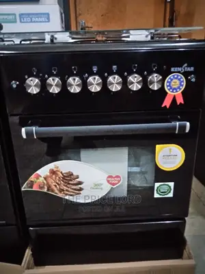 Kenstar 3+1 Gas Cooker 60x60 Oven GC-KS-6060-3G1EBI
